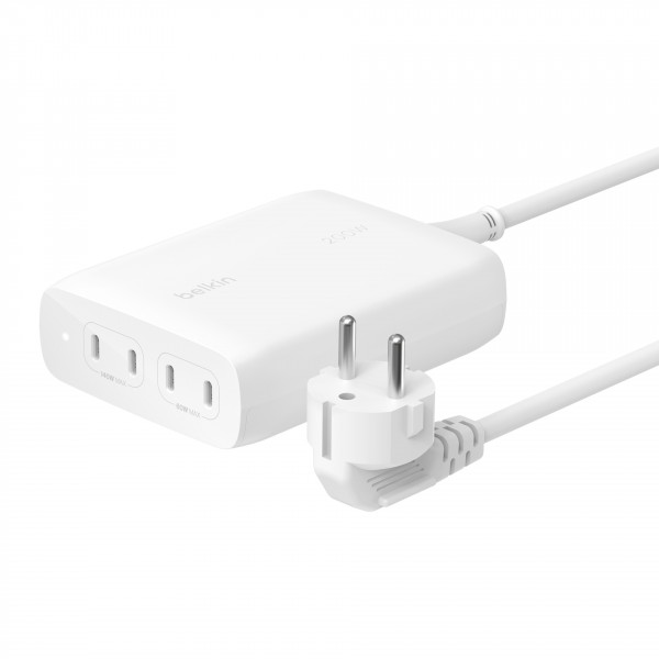 Belkin BOOST CHARGE PRO 200-W-4-Port-USB-C-GaN-Ladegerät