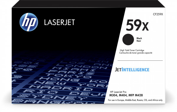 HP Toner 59X Schwarz (ca. 10.000 Seiten)