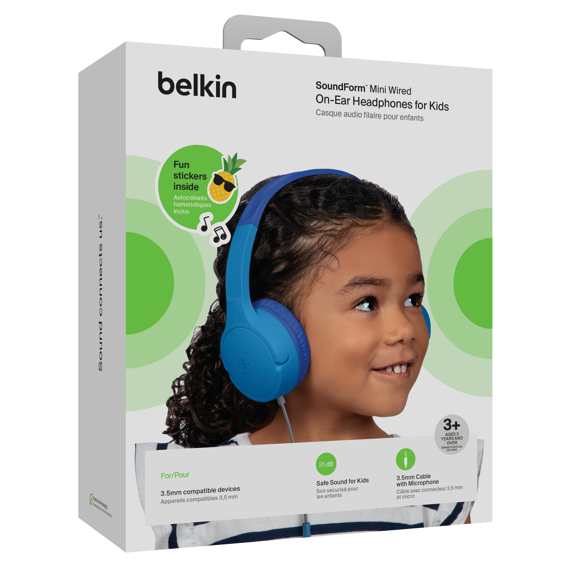 kabelgebundene SOUNDFORM™ Shop Belkin Mini aetka On-Ear Kopfhörer blau |