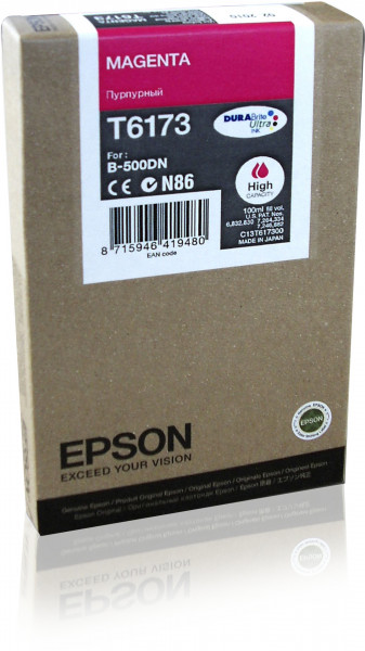 Epson Tintenpatrone T6173 Magenta (100ml)