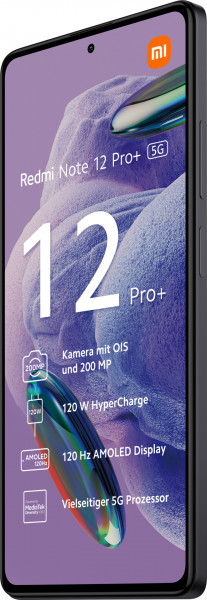 Xiaomi Redmi Note 12 Pro+ 5G 8GB+256GB midnight black