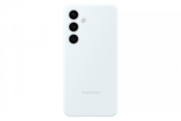 Samsung Silicone Case für Galaxy S24, White