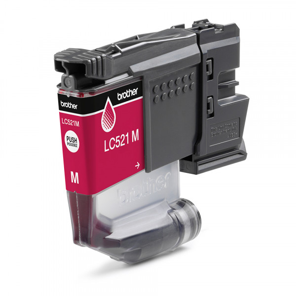 Brother Tintenpatronen LC-521M Magenta (ca. 500 Seiten)