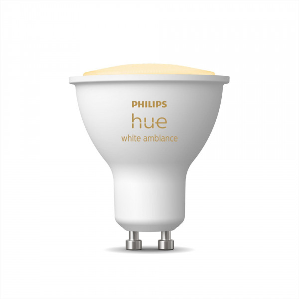 Philips Hue White Ambiance GU10 Einzelpack 230lm/