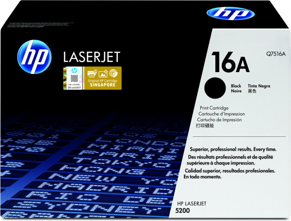 HP 16A Original Toner Schwarz