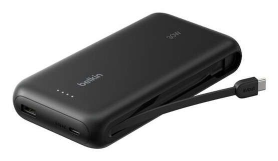 Belkin Gaming Powerbank 20.000 mAh mit USB-C Kabel 30 W, blk
