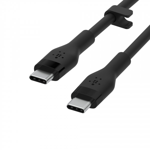 Belkin Flex USB-C/USB-C Kabel, Schnellladen bis 60W,1m schwarz