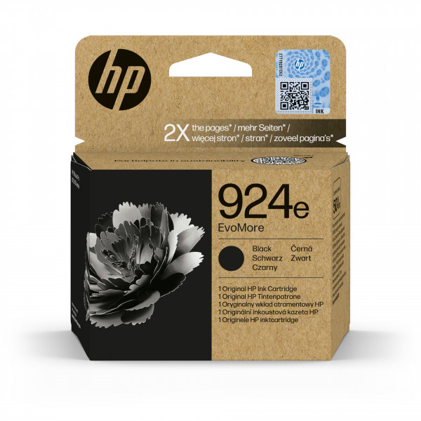 HP 924e EvoMore Schwarz Original Druckerpatrone