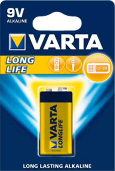 VARTA LONGLIFE Batterie E-Block (9V-Block) 1er