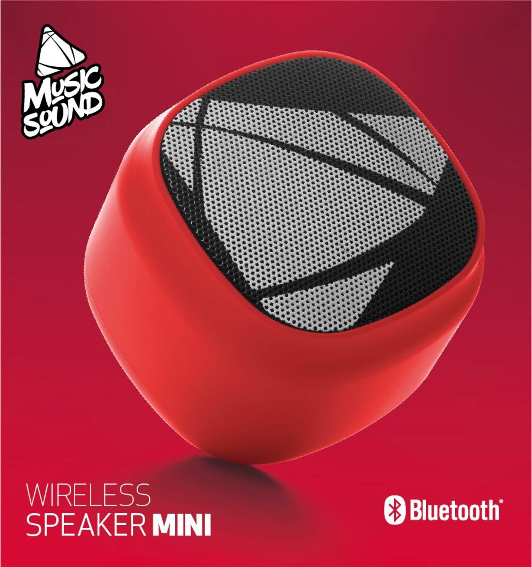 Wireless Shop Speaker red MS aetka | Cellularline Mini