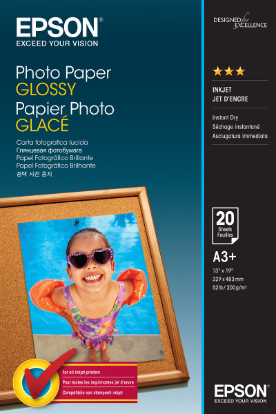 Epson Fotopapier glänzend C13S042535 (A3-20 Blatt)