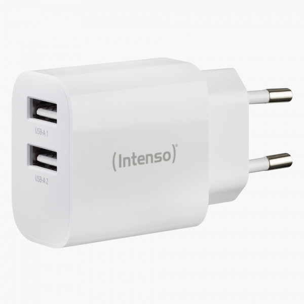 Intenso Power Adapter 24W, 2x USB-A