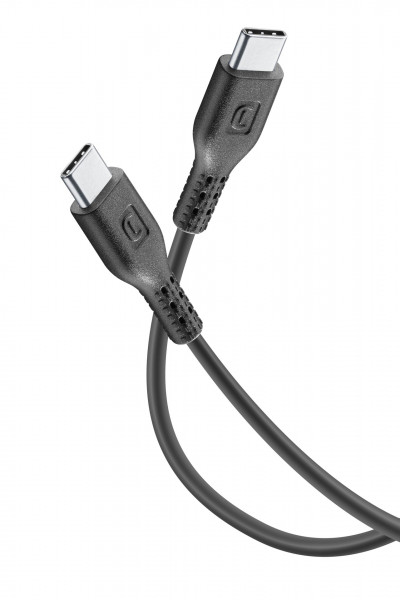 Cellularline 5A Power Data Cable 1,2 m USB Typ-C/ Typ-C Black