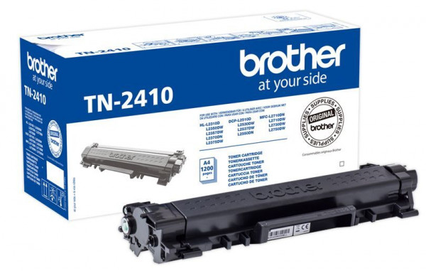 Brother Toner TN-2410 Schwarz (ca. 1200 Seiten)