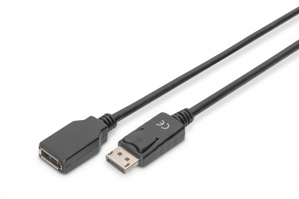 DIGITUS DisplayPort Adapterkabel, mini DP - HDMI DP St/Bu,2,0m