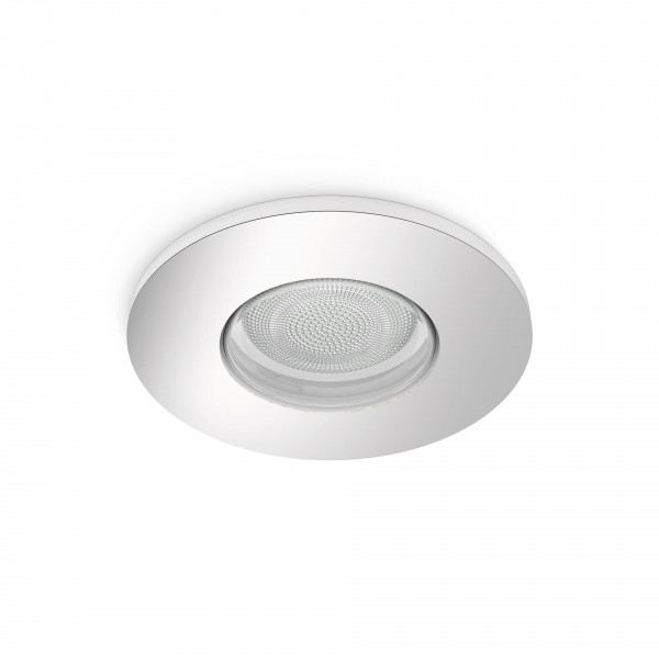 Philips Hue White&Col. Amb. Xamento Einbauspot silber 1er