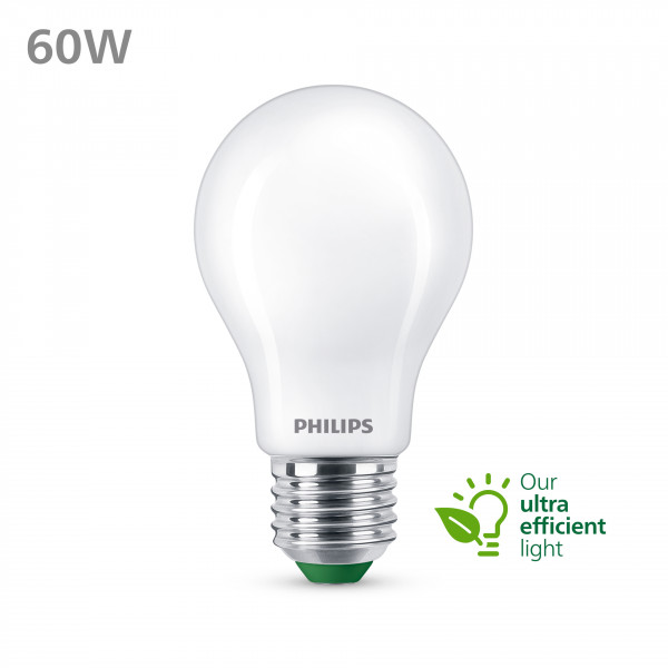 Philips Classic LED-A-Label Lampe 60W E27 Warmw 3000K matt 1er