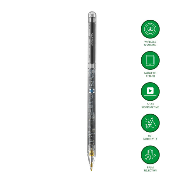 4smarts Aktiver Eingabestift Pencil Pro Lucid transparent