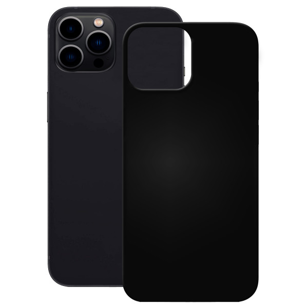 PEDEA Soft TPU Case für iPhone 13 Pro, schwarz