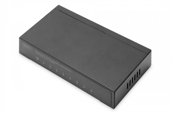 DIGITUS 8-Port Gigabit Switch, Desktop,Unmanaged,Metallgehäuse