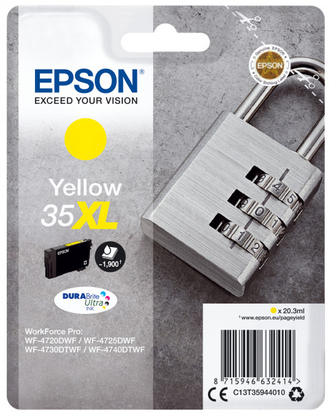 Epson Tintenpatrone 35XL Gelb (20,3ml)