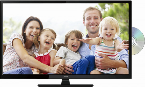 Lenco DVL-2862 28" HD LED-Fernseher DVB-T2, DVD-Player Schwarz