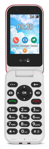 Doro 7030 (rot-weiß)
