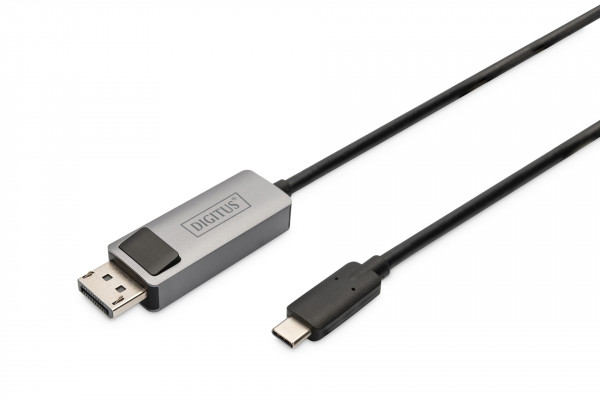 DIGITUS USB Typ C auf DisplayPort Bidirektional Adapterkabel