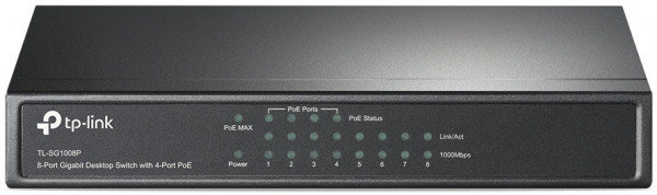 TP-Link TL-SG1008P 8-Port Gigabit Desktop Switch 4x PoE