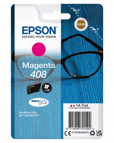 Epson Tintenpatrone 408 Magenta (14,7ml)