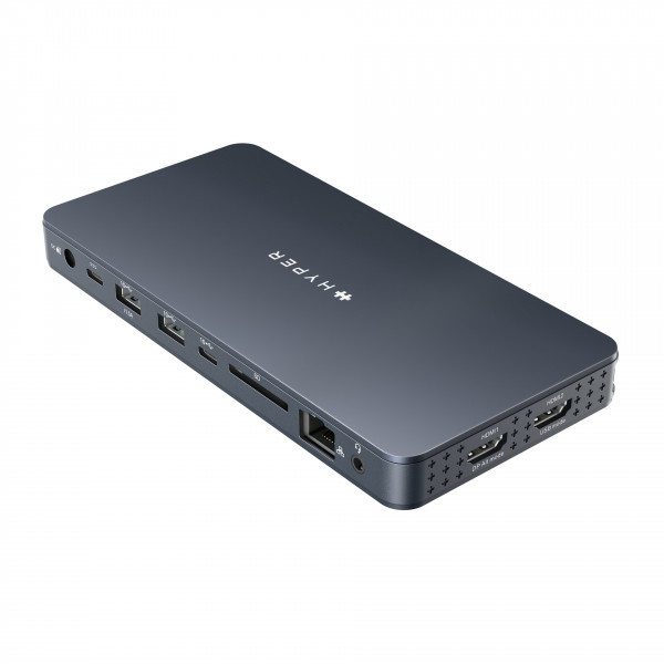 Hyper HyperDrive Universal USB-C 10-in1 Dual HDMI Docking St.