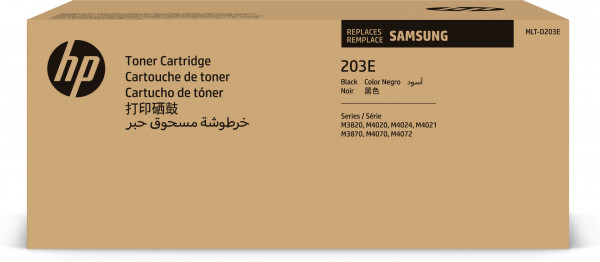 HP Samsung MLT-D203E Toner Schwarz mit extrahoher Reichweite