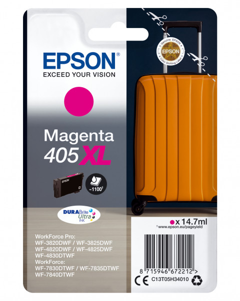 Epson Tintenpatrone 405XL magenta (14,7ml)