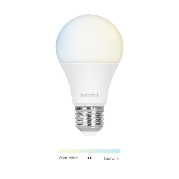 Hombli smarte Glühbirne, 9W, E27, CCT, 1+1 Promo Pack