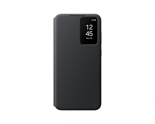 Samsung Smart View Wallet Case S24+, Black + Mobeen Glas