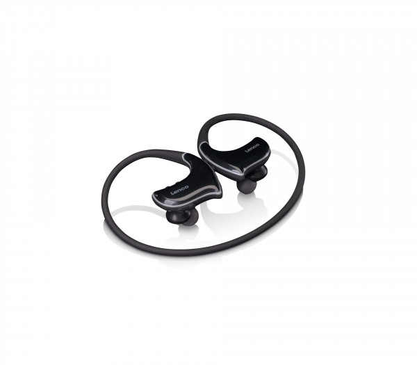 LENCO BTX-750BK Wasserdichtes Bluetooth-Headset, schwarz