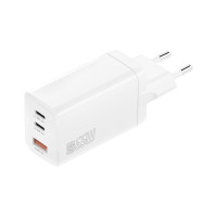 4smarts Ladegerät PDPlug Trio 65W GaN 2xC,1xA, weiß