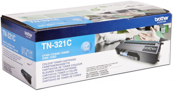 Brother Toner TN-321C Cyan (ca. 1500 Seiten)