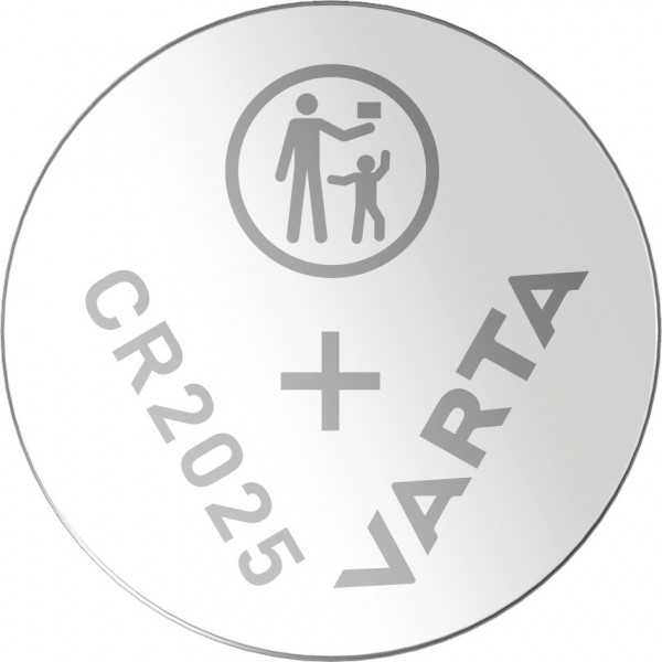 VARTA Lithium Coin, Knopfzellenbatterie, CR2025, 3V, 1Stk
