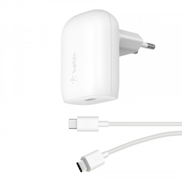 Belkin 30W USB-C Ladegerät PD und PPS inkl. USB-C Kabel 1m