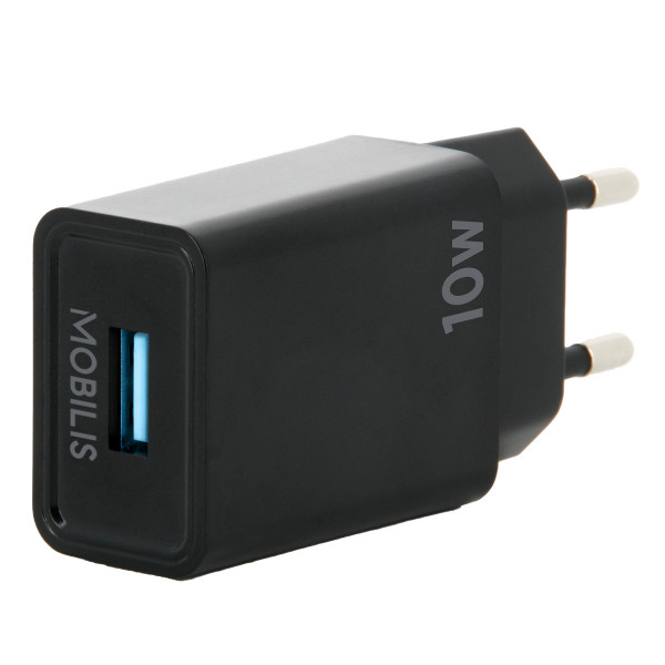 Mobilis Energia Charger - 10.5W Wall Charger - 1 USB A - Soft