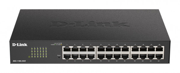 D-Link DGS-1100-24 24-Port Layer2 Smart Gigabit Switch