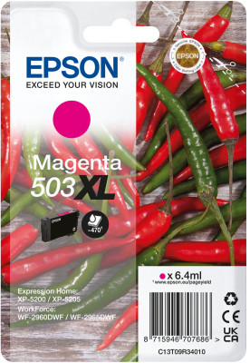 Epson Tintenpatrone 503XL Magenta (6,4ml)