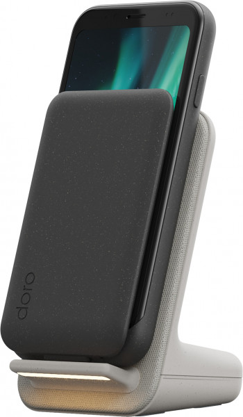 Doro Aurora A20 / graphit + Wireless Charging Station