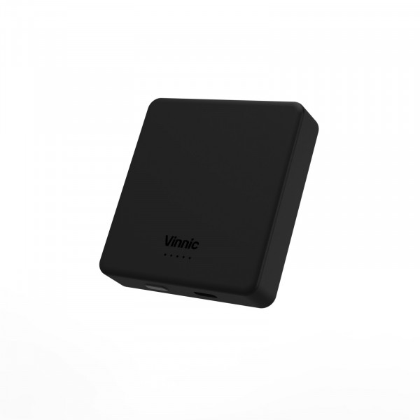 Vinnic MANA Magnetic Wireless Powerbank 8.000mAh, black