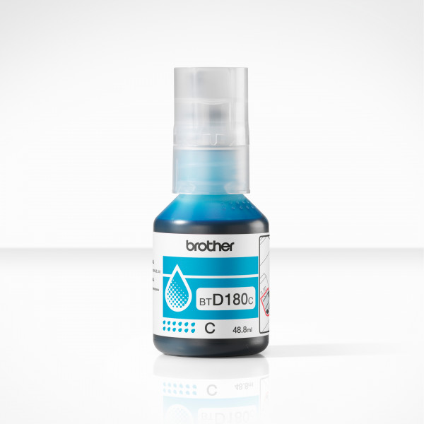 Brother Tintenflasche BTD-180C Cyan (ca. 5000 Seiten)