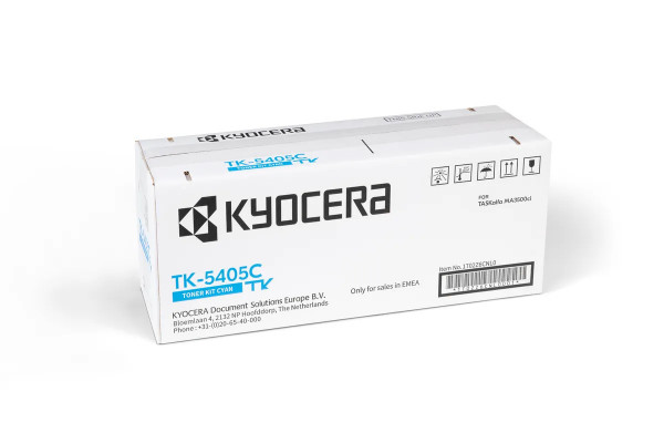 Kyocera TK5405C Ecosys Toner cyan 10.000Seiten inkl. Resttoner