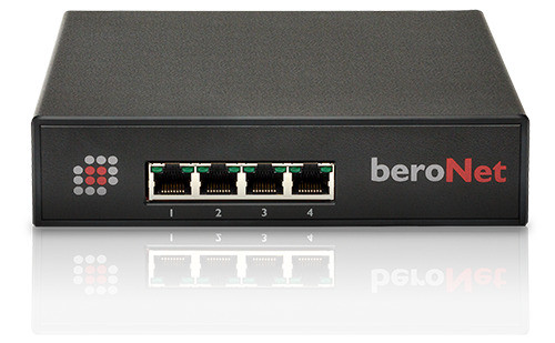 beroNet Gateway BFSB2S02XO 2 BRI/S0 + 2 FXO non-modular