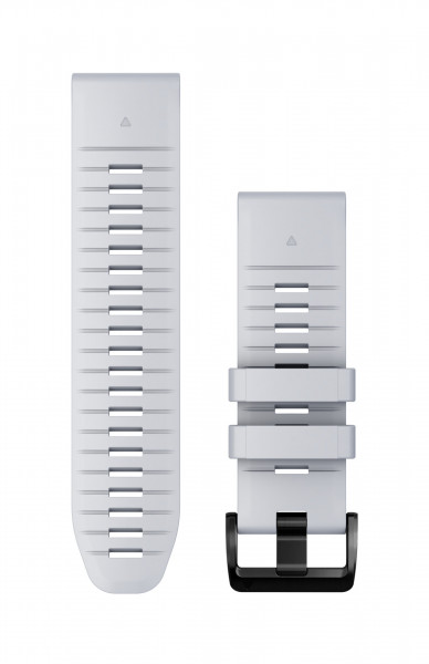 Garmin QuickFit-Armband (26 mm), Silikon Steinweiss/Schwarz