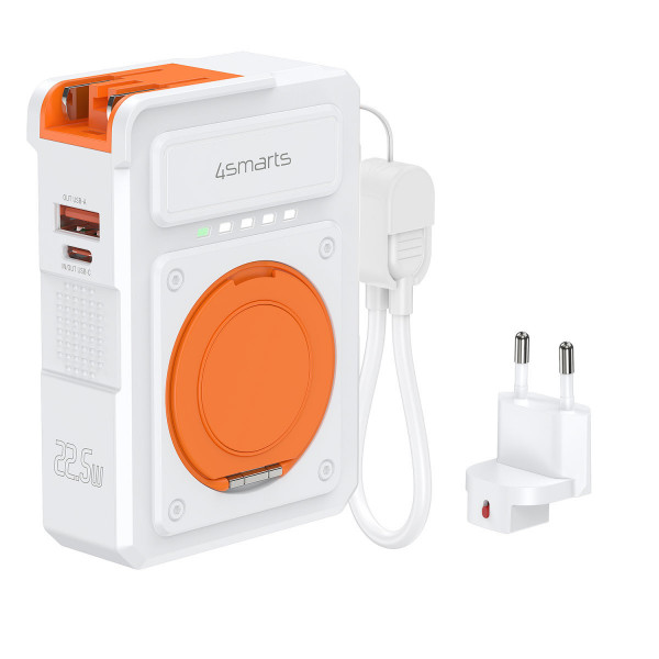 4smarts 6in1 Hybrid Charger, Wireless Powerbank